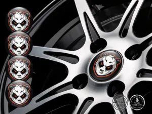 Silicone stickers Custom Edition Sports Car Dome Stickers